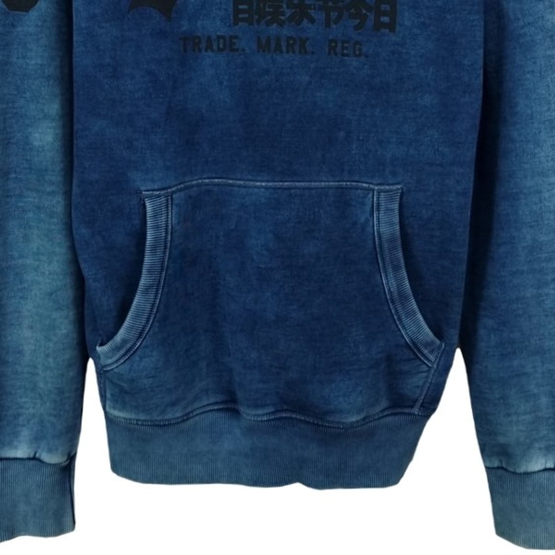 [슈퍼드라이] 빈티지 가공 빅로고 후드티 M19806 상품이미지5