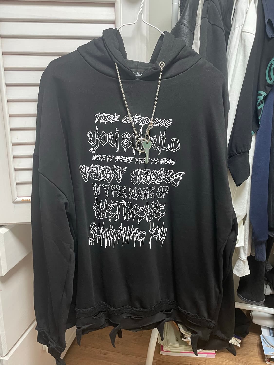 힙한 y2k 후드티 상품이미지2