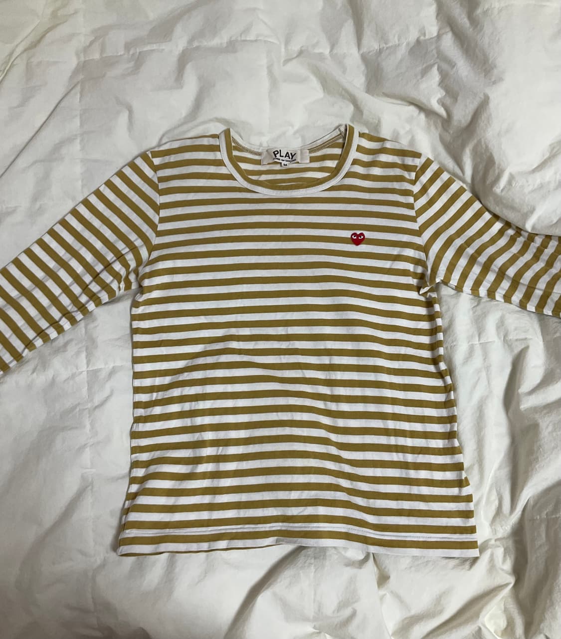 꼼데가르송 스트라이프 긴팔 티셔츠 상품이미지2