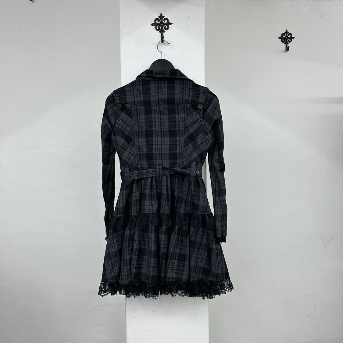 Alogonquins tartan lace dress 상품이미지2