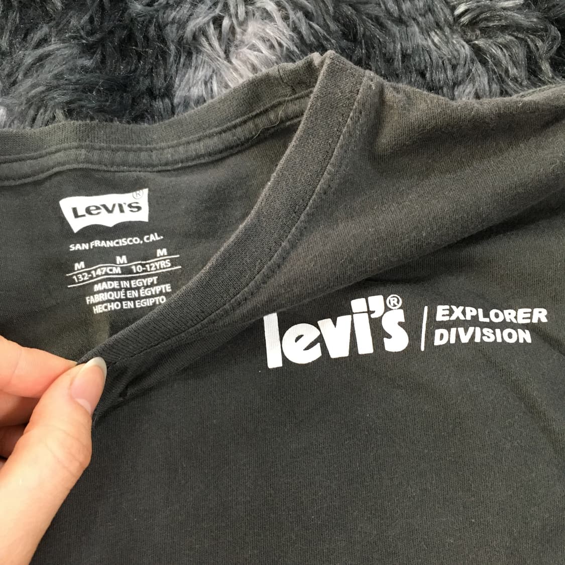 투티/0384 리바이스 explorer division 롱슬리브 긴팔티 상품이미지2