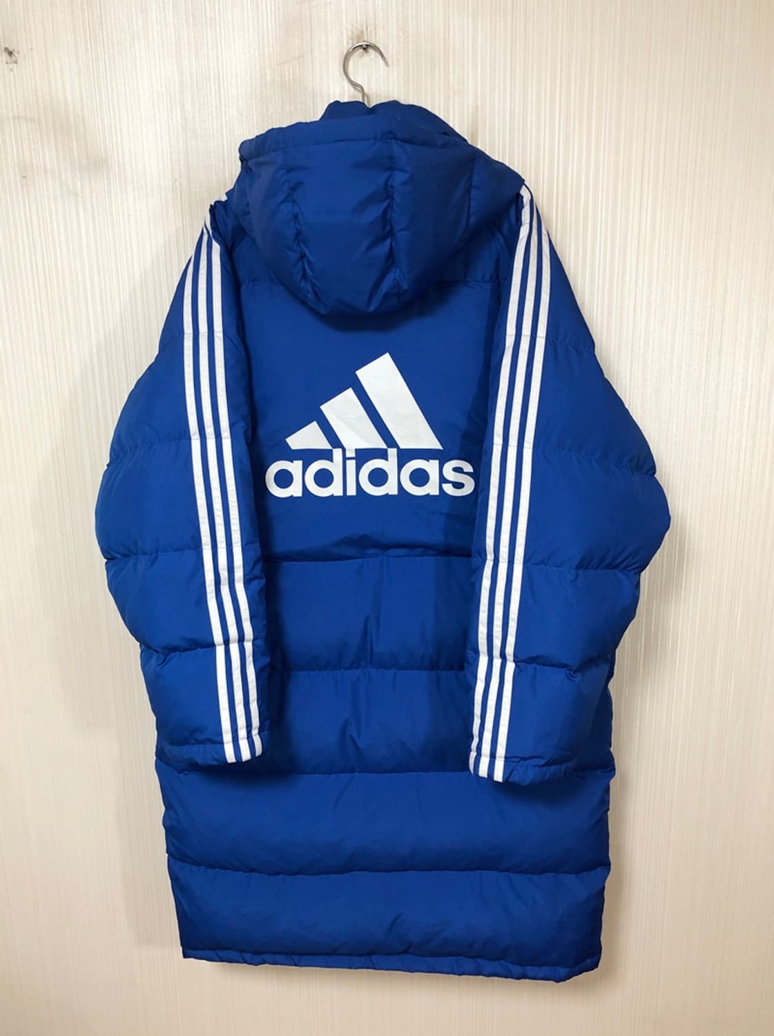 (지퍼고장) 아디다스 연세대학교 농구부 덕다운롱패딩자켓 110 상품이미지8