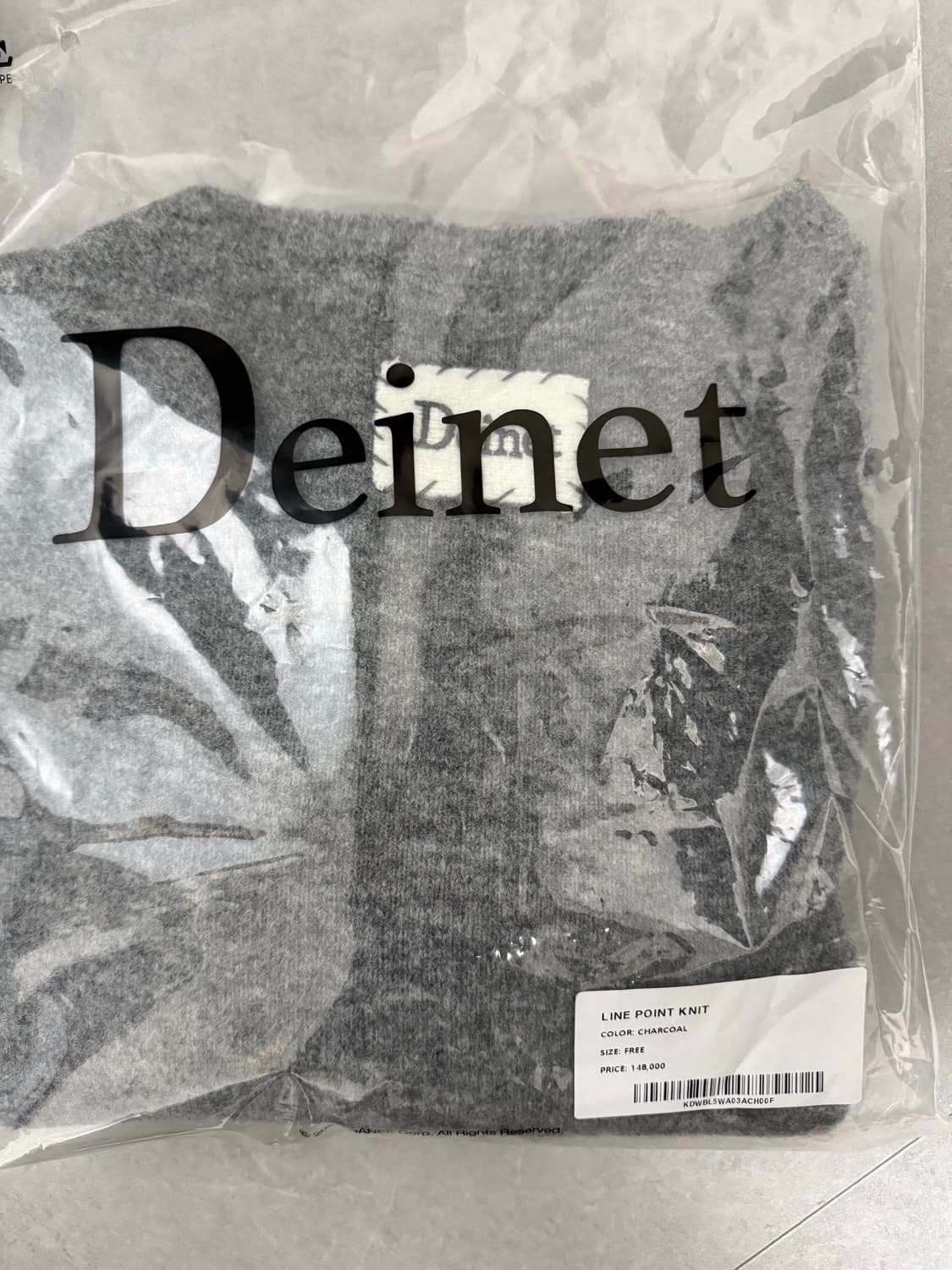 [DEINET] 다이닛 - LINE POINT KNIT  상품이미지5