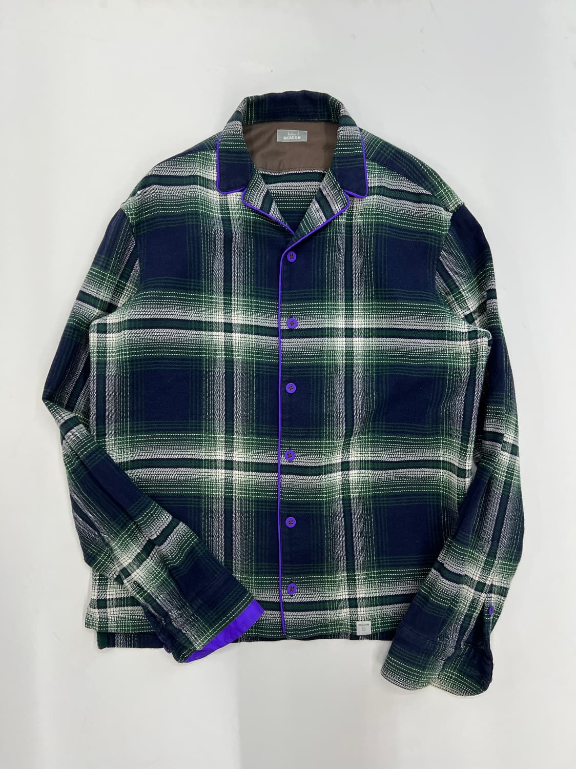 컬러비콘 플란넬 셔츠 상품이미지4