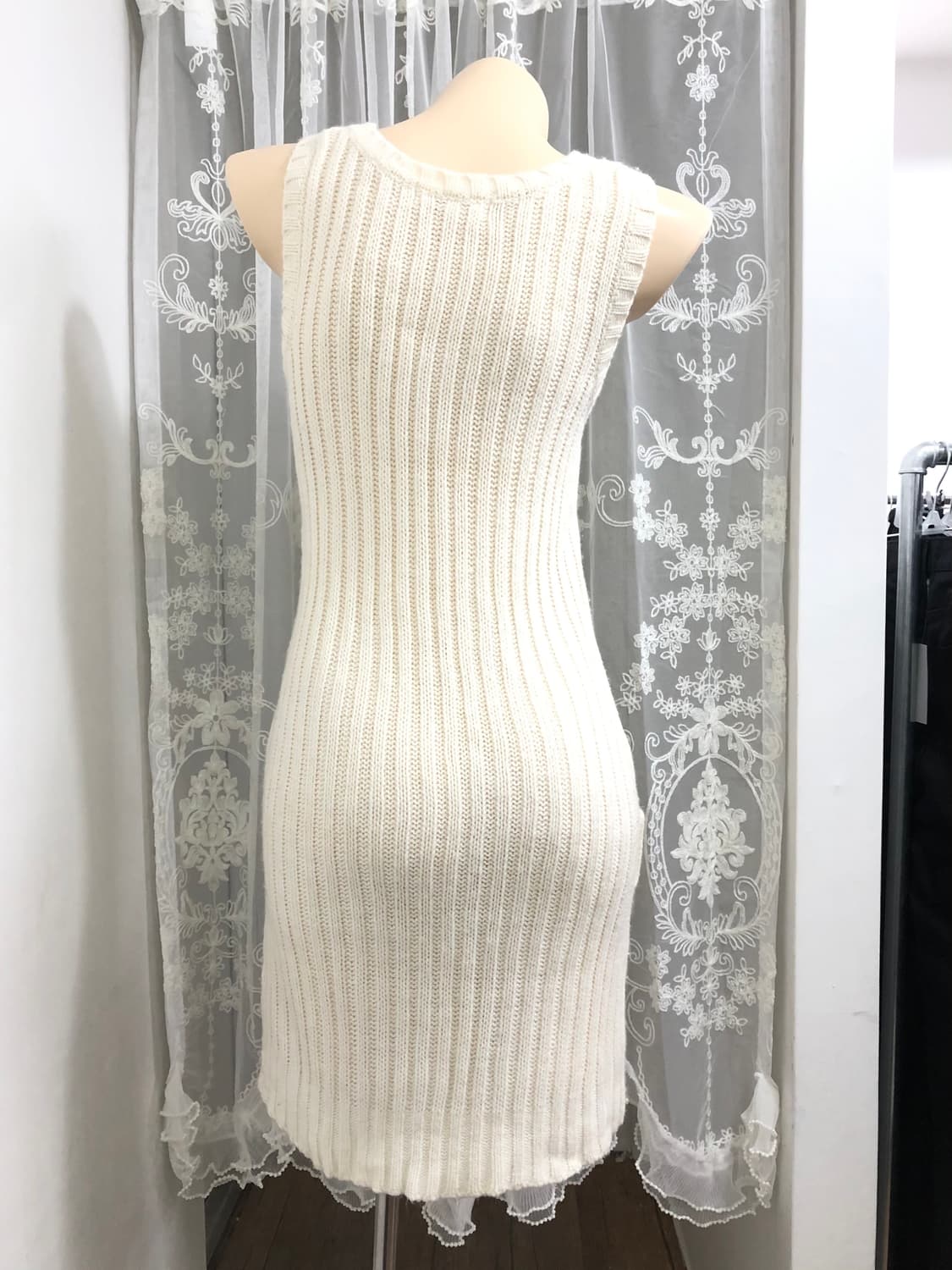 ivory knit sleeveless dress 상품이미지2