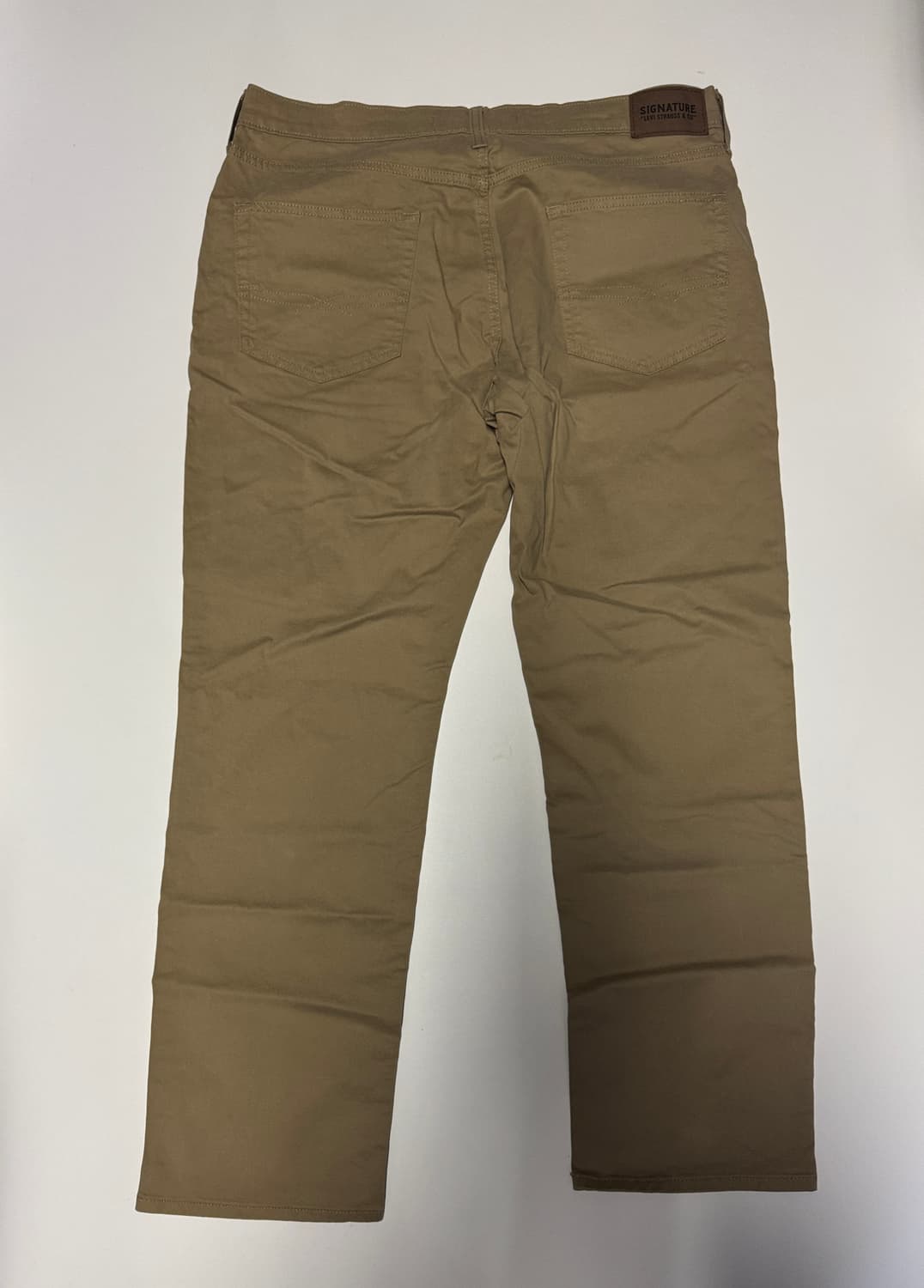 정품 리바이스 시그니처 라인 치노 베이지 면바지 37.7인치 상품이미지2