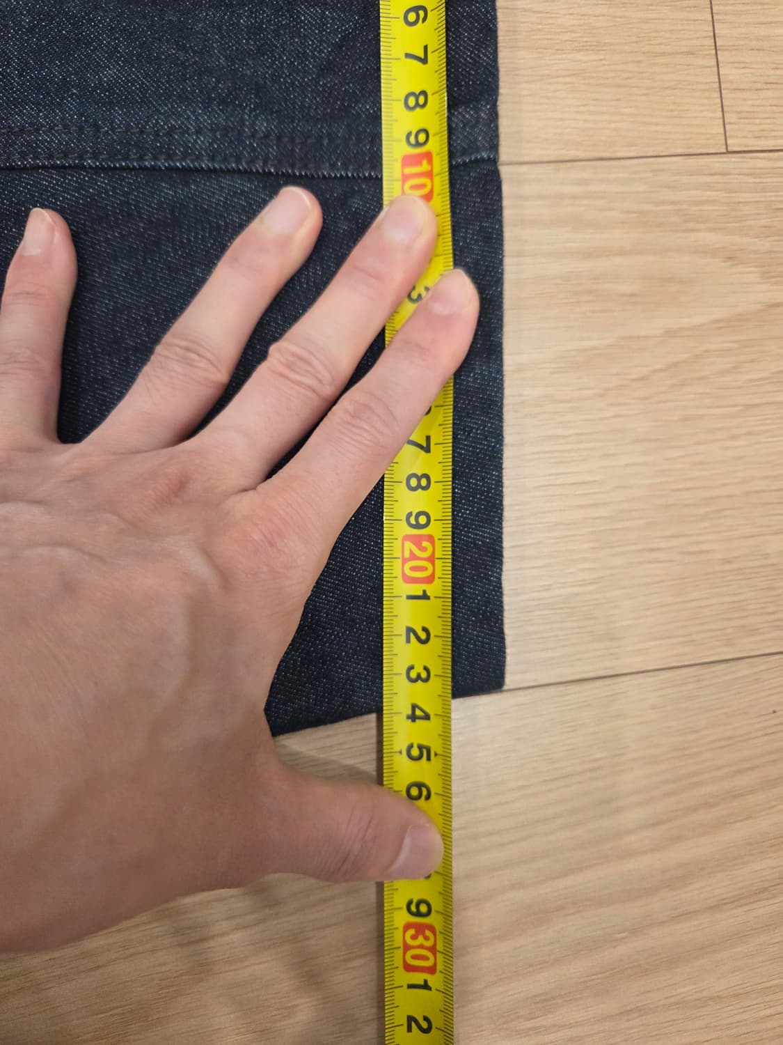 트위스트 데님 인디고 상품이미지6