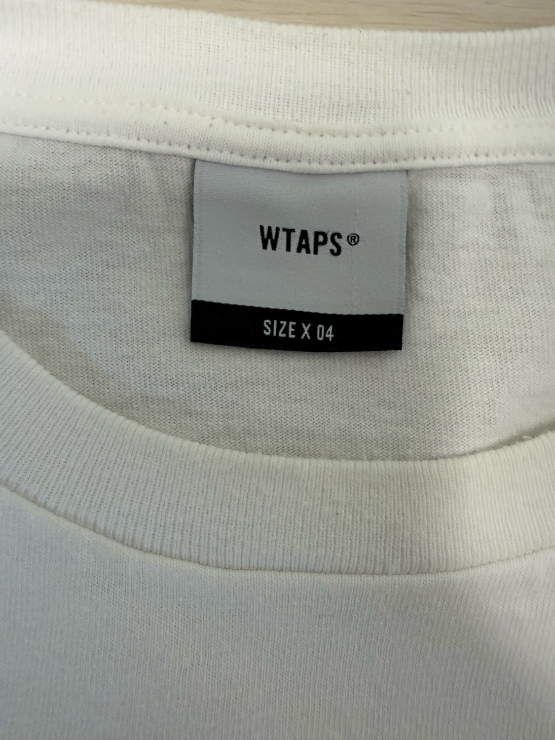  더블탭스 WTAPS 백 로고 티셔츠 XL 상품이미지5