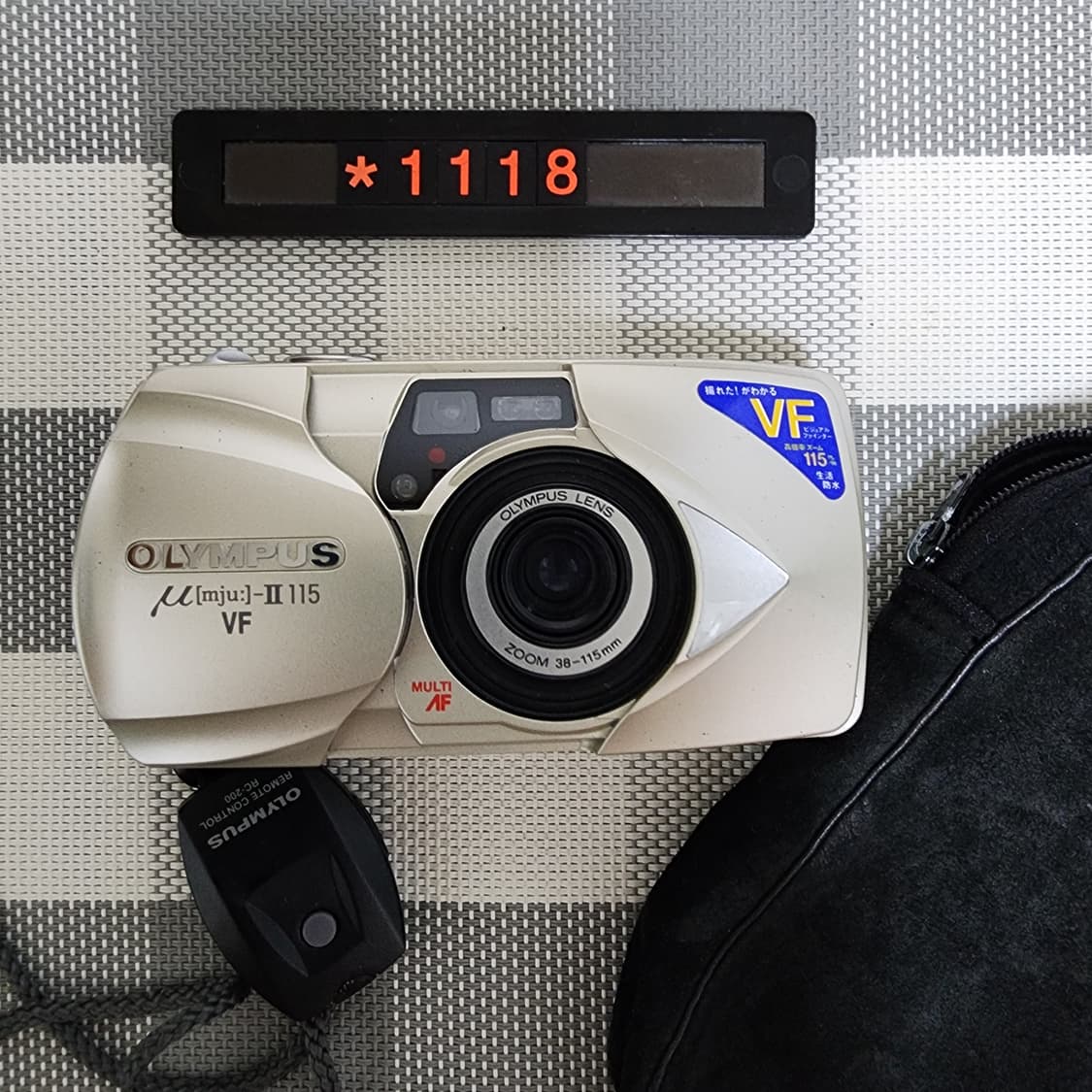 올림푸스 뮤 2 줌 115 VF 필름카메라 파우치포함 상품이미지2