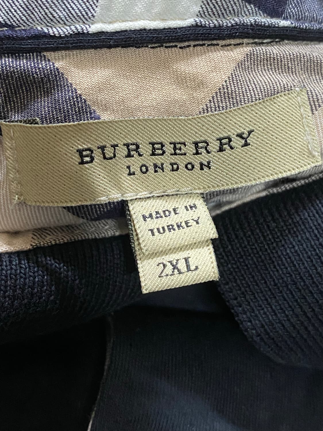 버버리런던 슬리브 남성 카라 티셔츠 100-105 상품이미지2