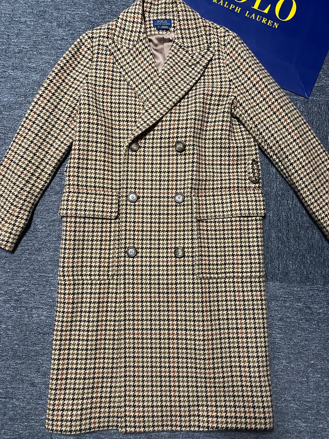 [정리] 신형 폴로 하운드투스 더블브레스티드 롱코트 건클럽 상품이미지3