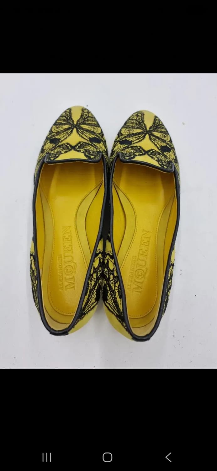 정품 알렉산더 맥퀸 플랫슈즈 36 (230~235) 상품이미지3