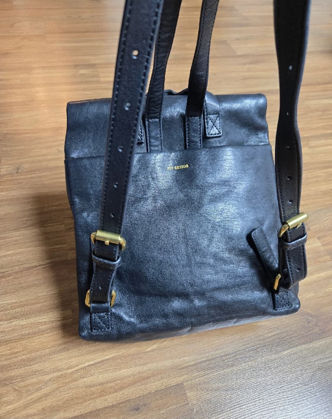 조이그라이슨 블랙 가죽 백팩 [풀팩 정품] 상품이미지2