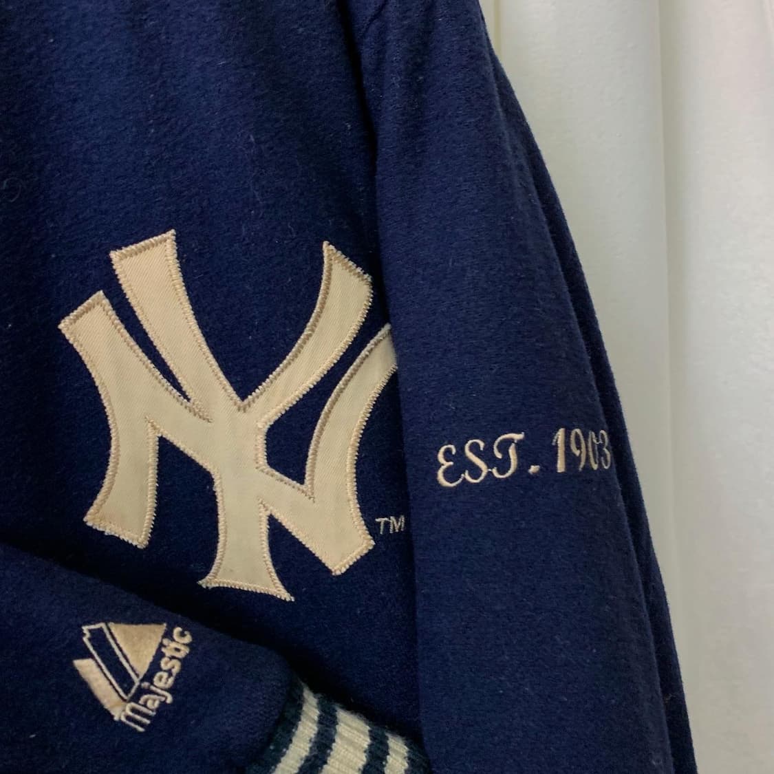 마제스틱 뉴욕양키즈 바시티자켓 상품이미지4