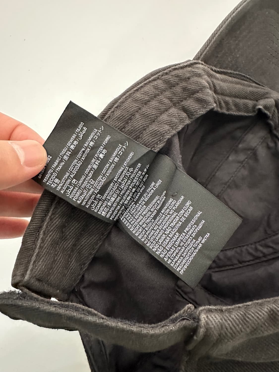 발렌시아가 폴리티컬 캠페인 디스트로이드 캡 상품이미지8