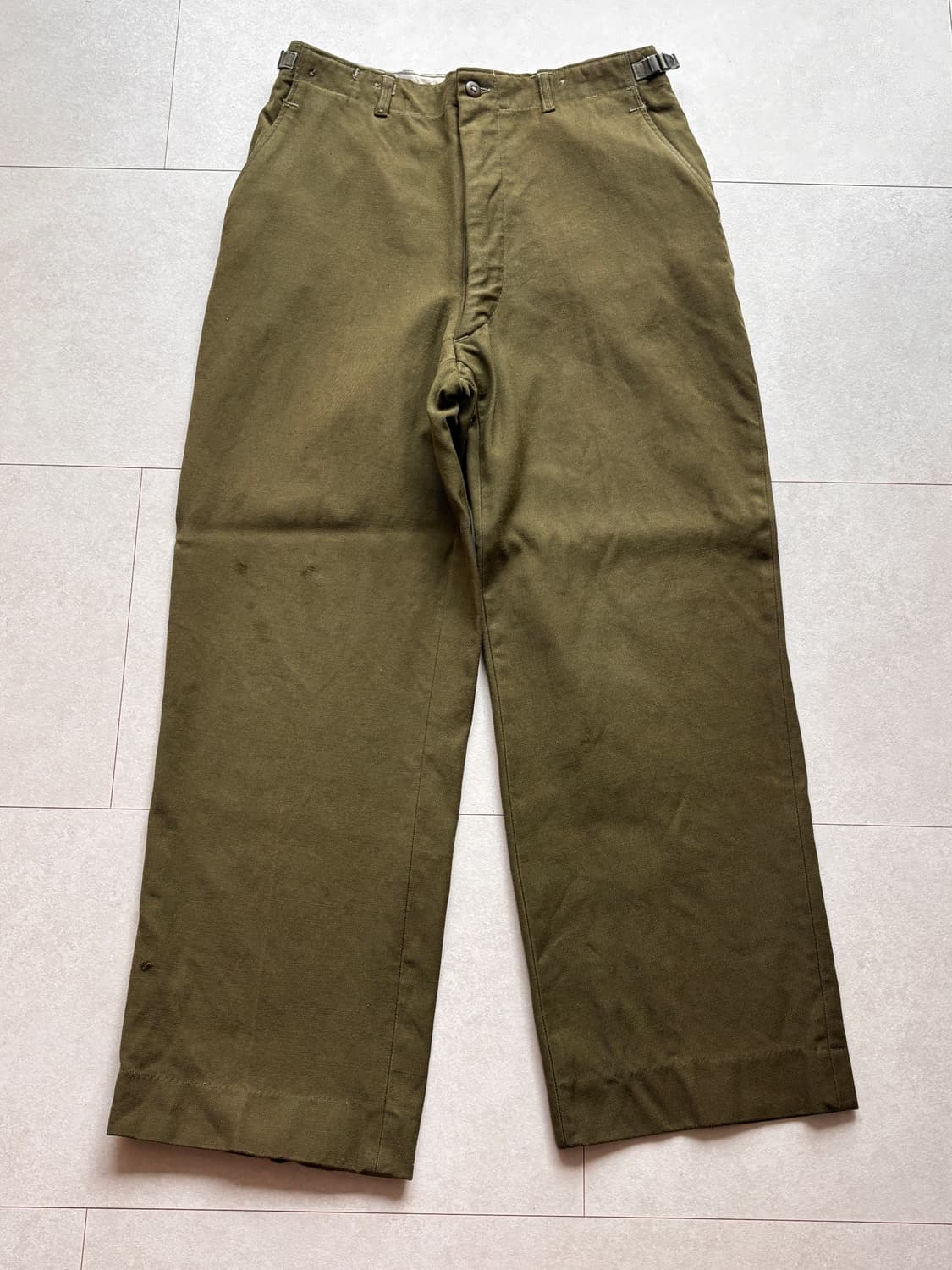 미군 M-1951 트라우저 OG 밀리터리 팬츠 상품이미지1