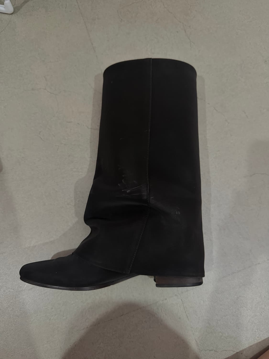 쓰리투에이티 링클 부츠 235 통넓힘 o 다크 브라운 상품이미지5