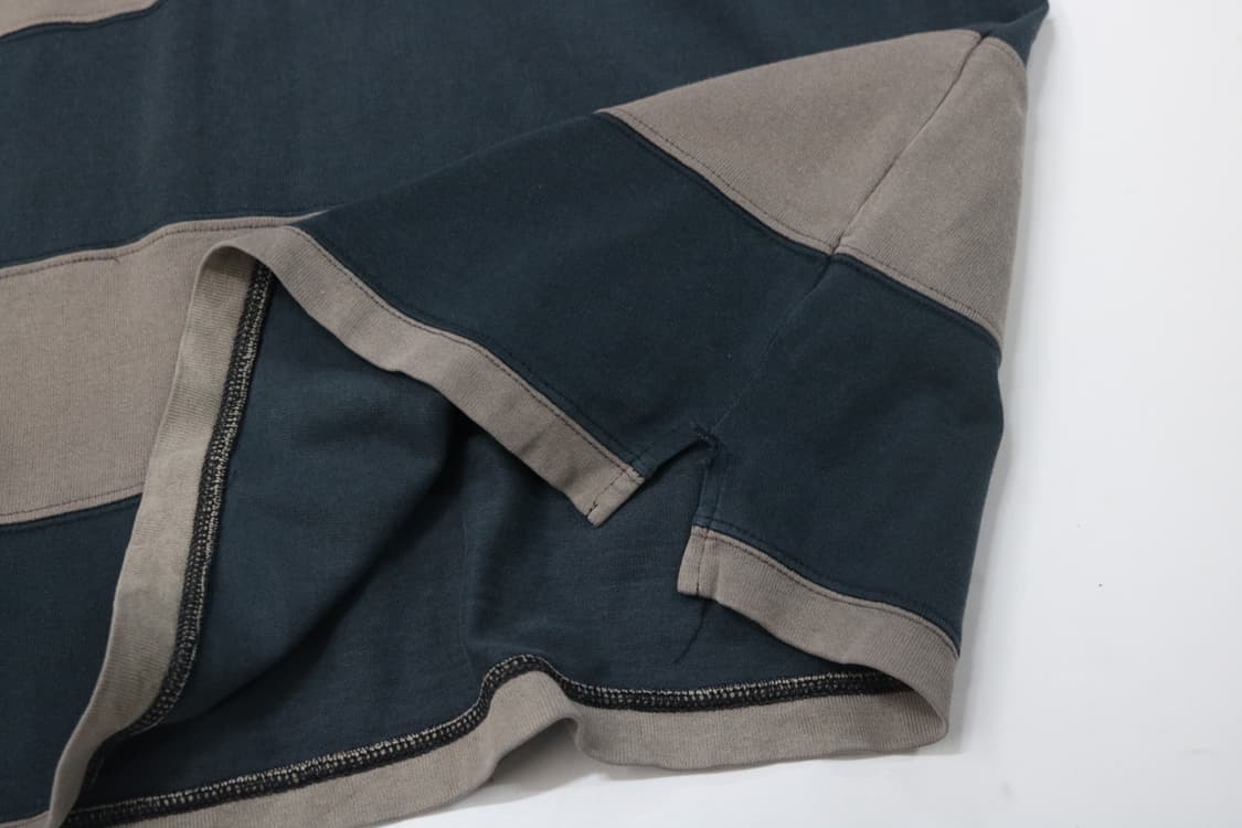 Converse 컨버스 빈티지 와이드 스트라이프 럭비 셔츠 (L) 상품이미지4