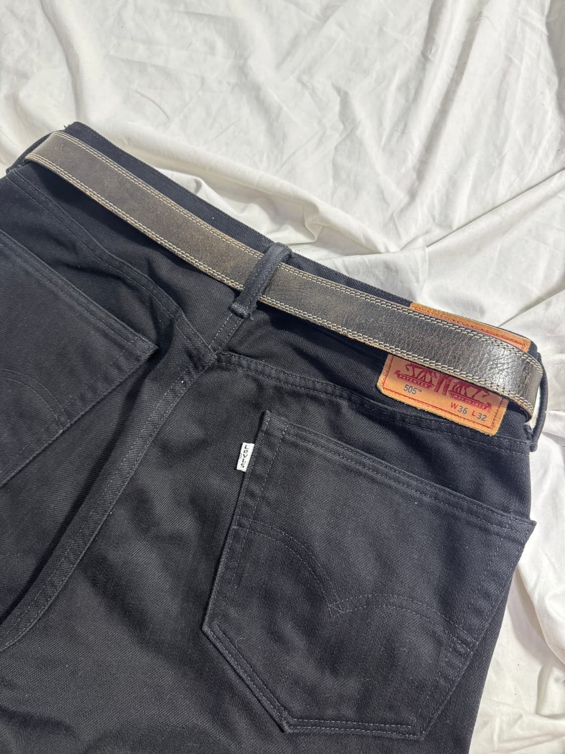 지오다노 웨스턴 레더 벨트 상품이미지2