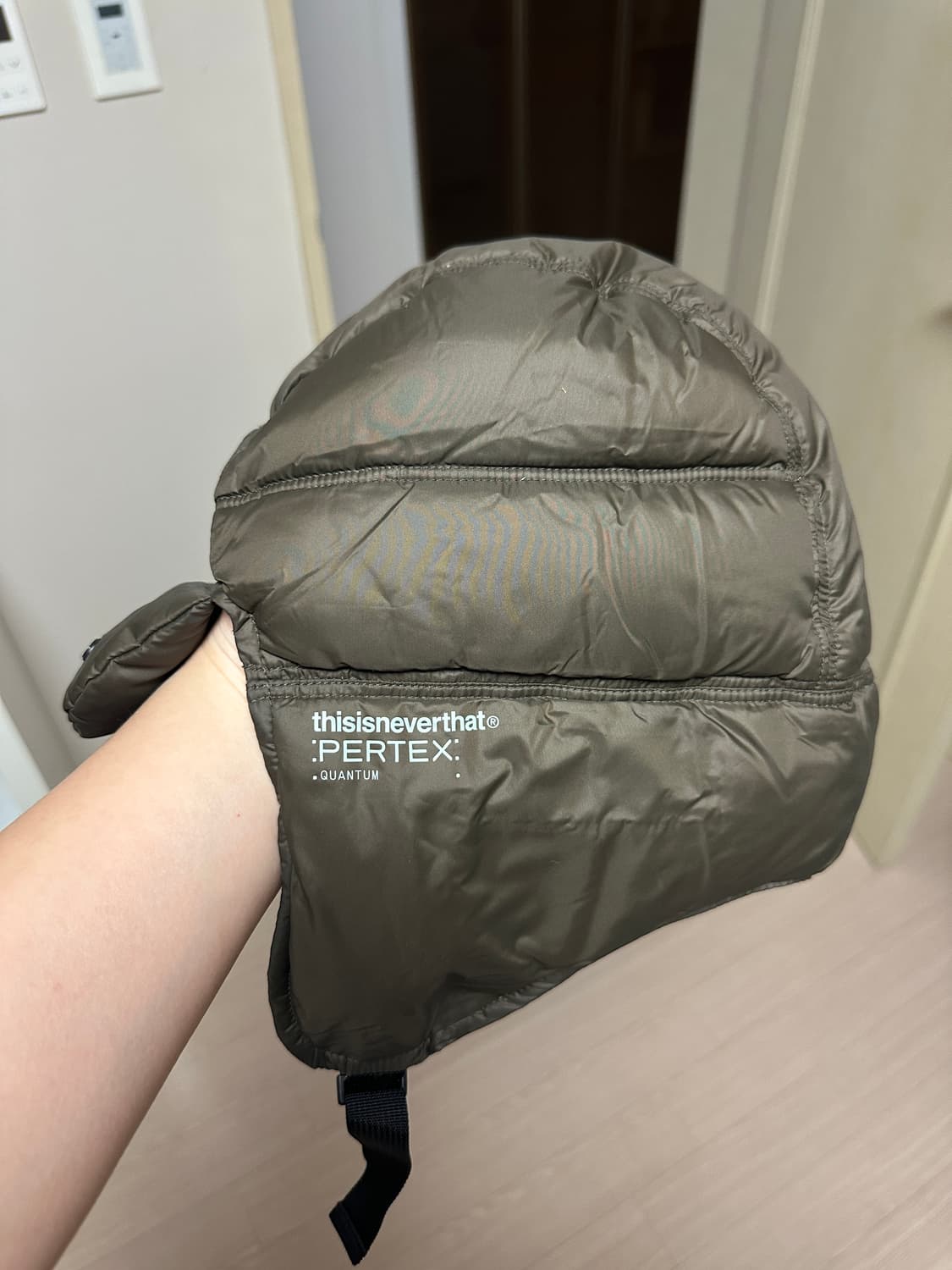 디스이즈네버댓 패딩모자 상품이미지1