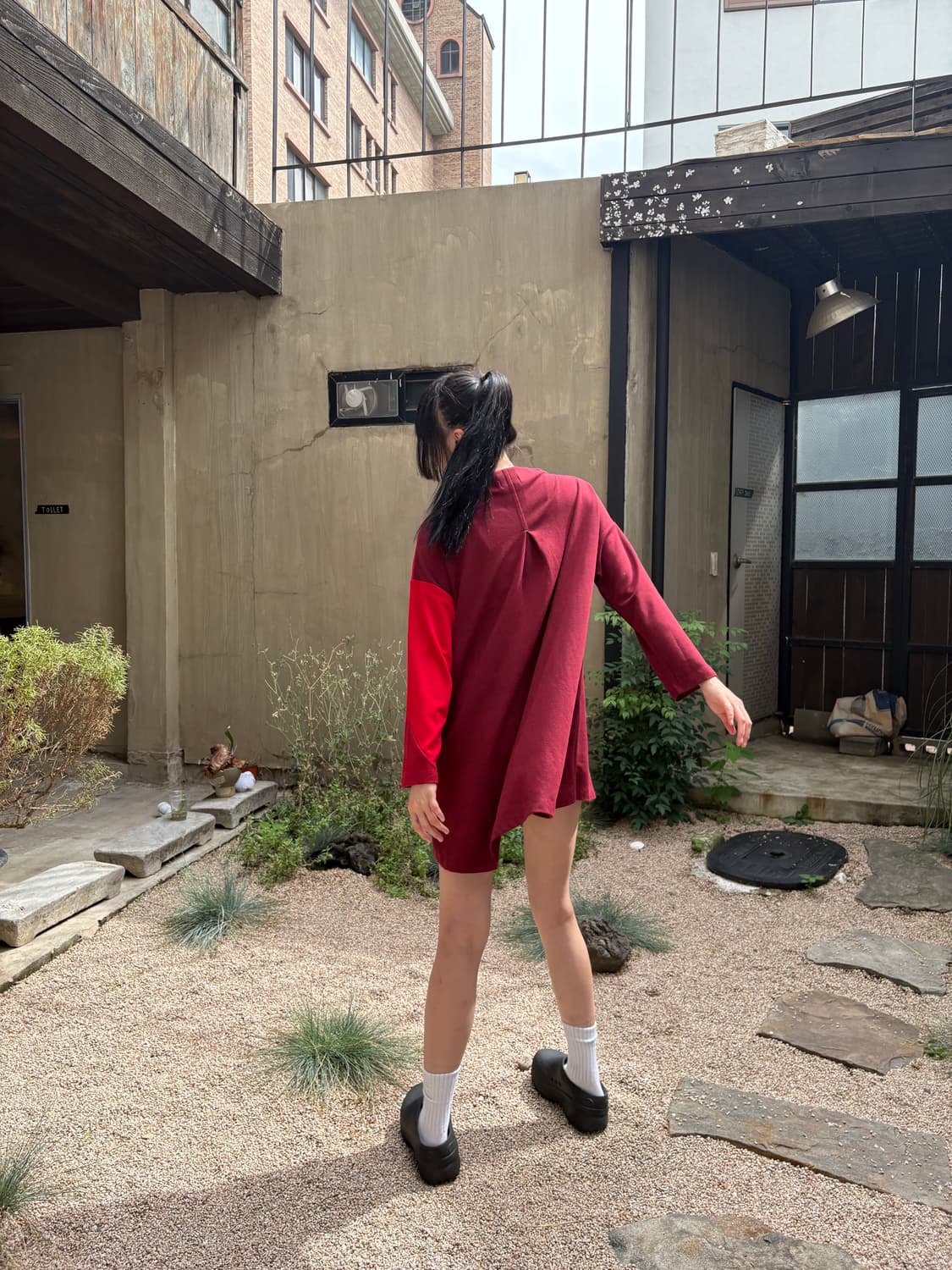 슈퍼레이디 바이 칸사이야마모토 레드 드레스(원피스) 상품이미지4
