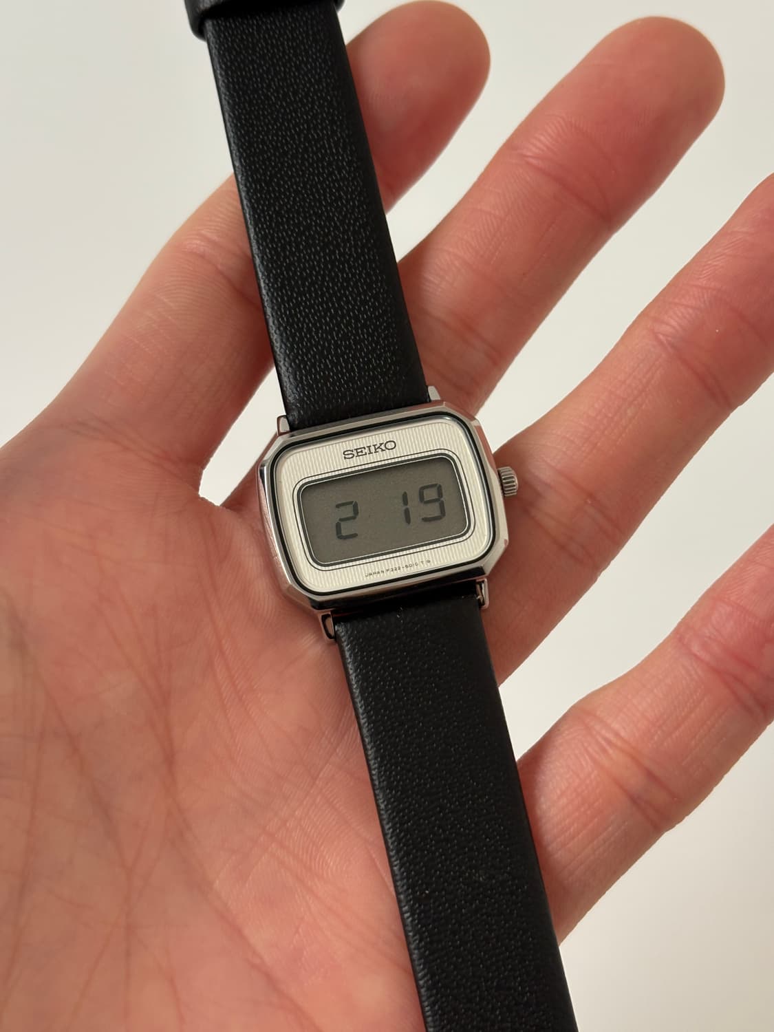 1980s Silver Square Ladies Digital 상품이미지2