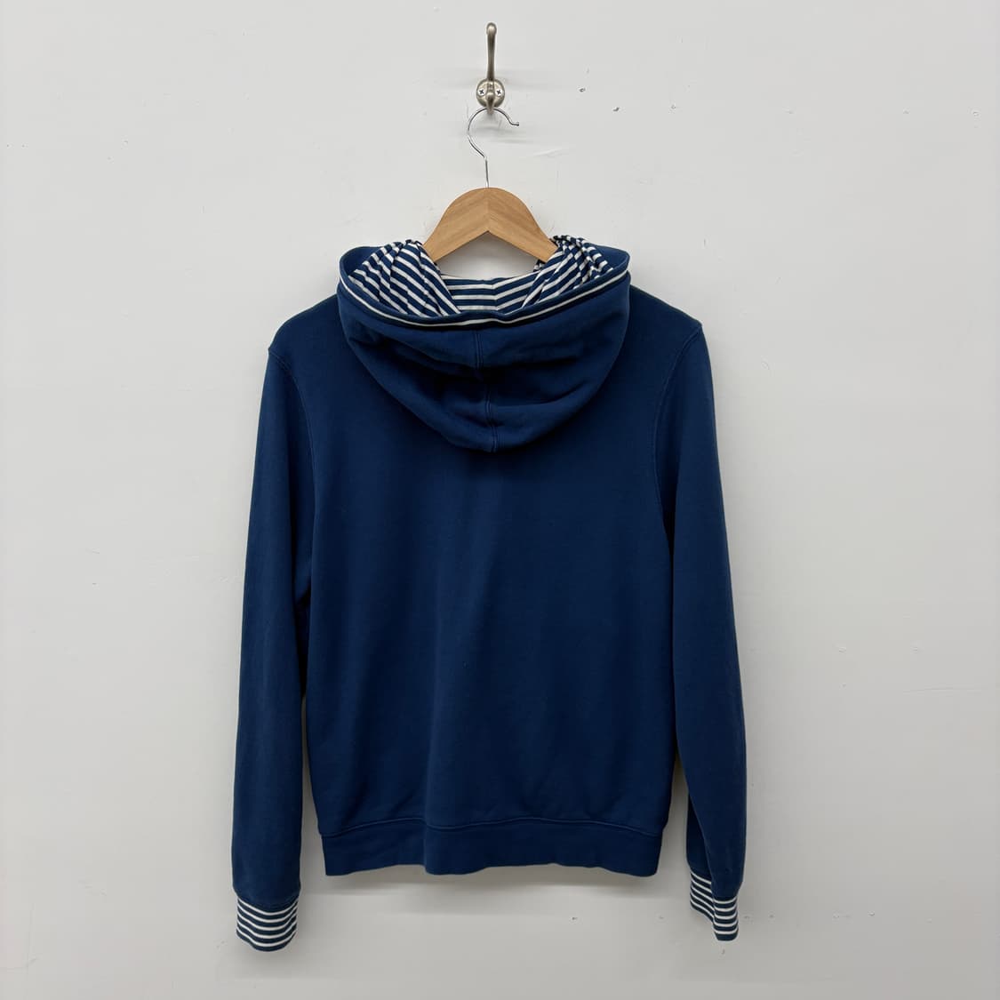 라코스테 라이브 블루 후드집업 여성 L 상품이미지5