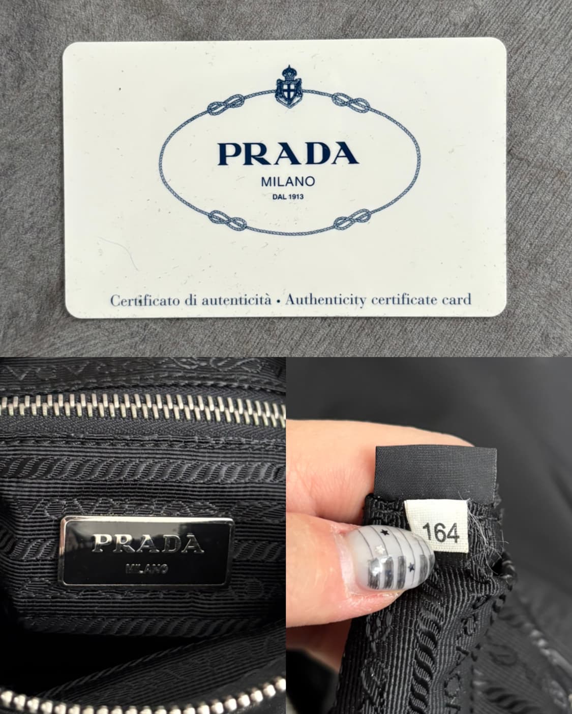Prada 프라다 포코노 나일론 크로스백 상품이미지6