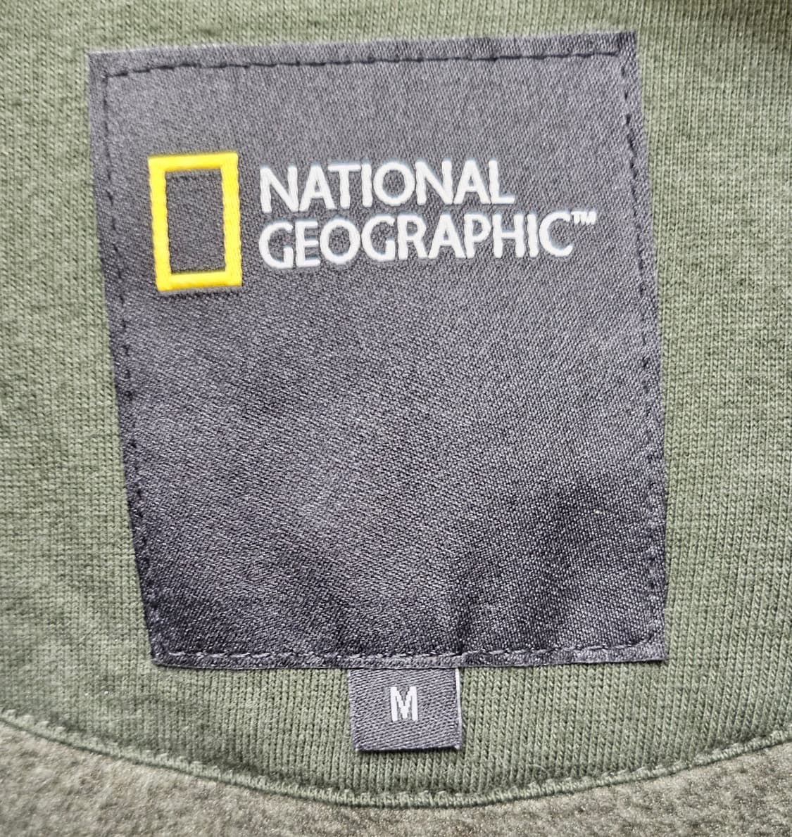 (95)M ☆초대장급☆ 내셔널지오그래픽 [카키] 몬타나 니트집업 상품이미지2
