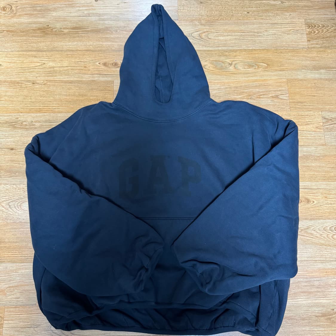 이지 갭 발렌시아가 도브 후드 블랙 L (새상품급) 상품이미지2