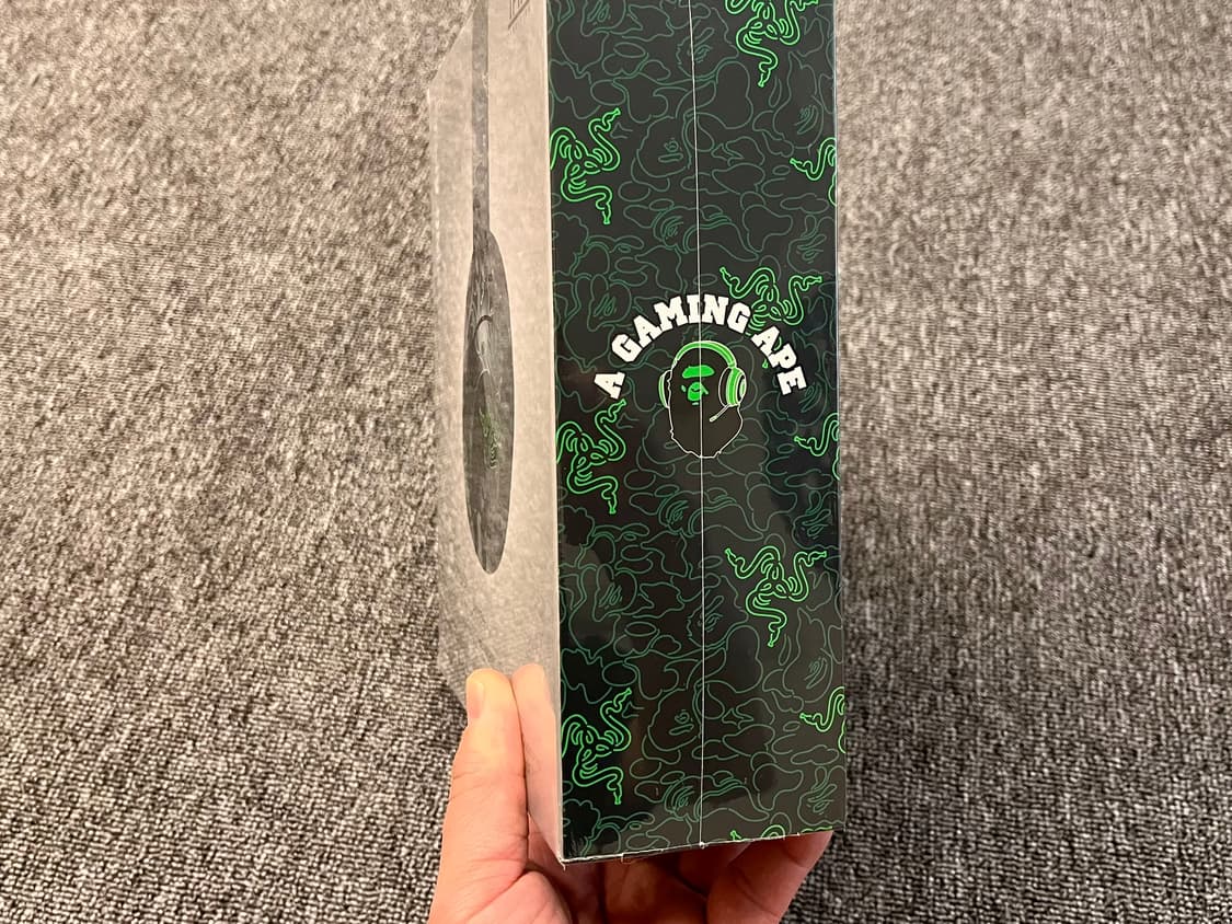 RAZER (레이저) X BAPE (베이프) 콜라보 카모 무선 헤드셋  상품이미지2