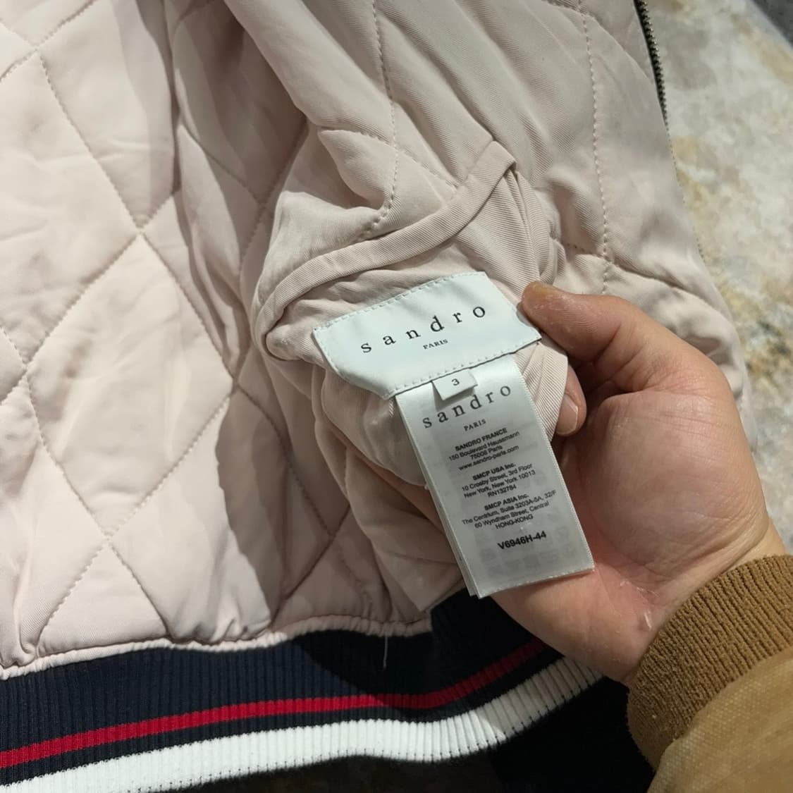 산드로 리버서블 봄버 자켓 상품이미지6