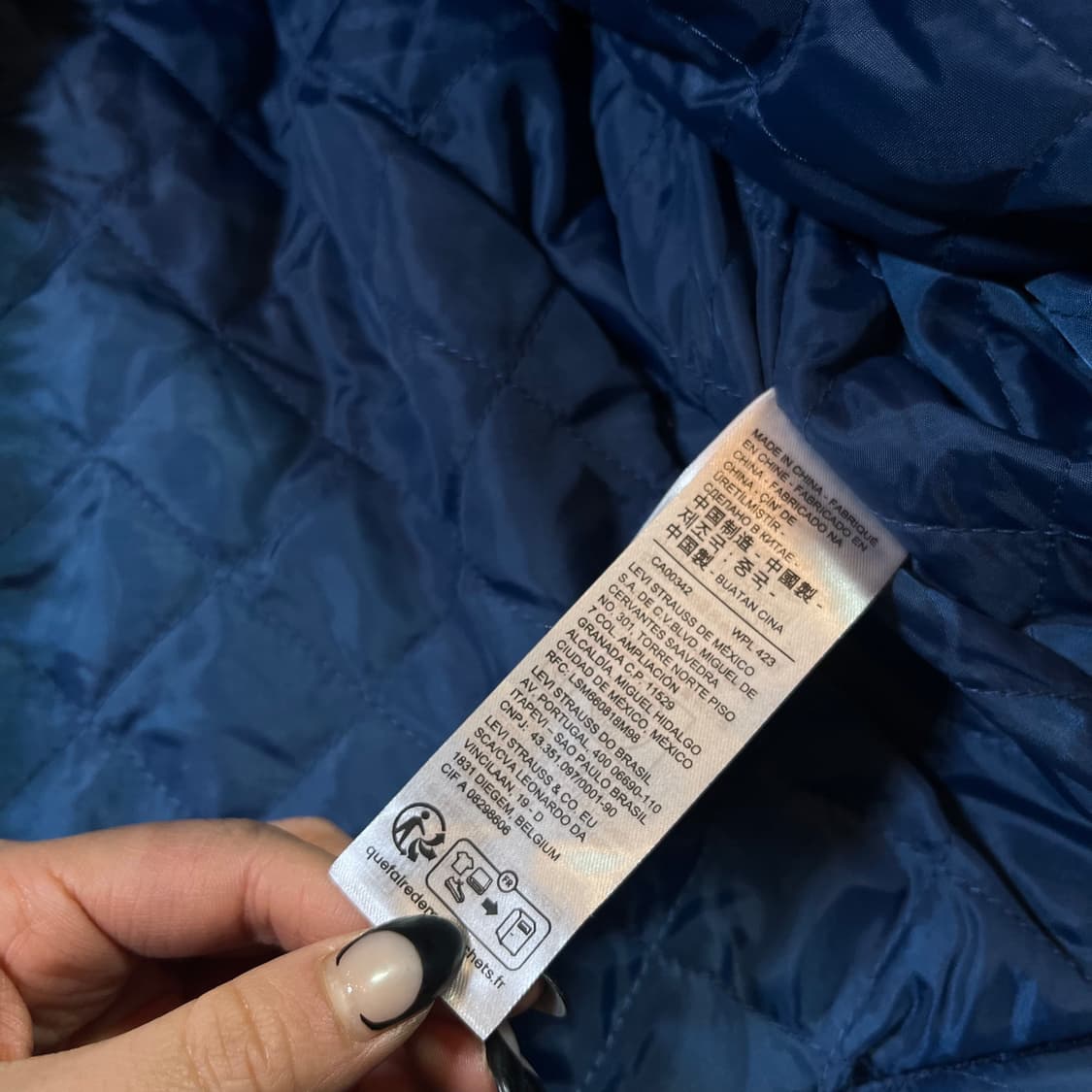 리바이스 베이비 버블 쉐르파 자켓 상품이미지5