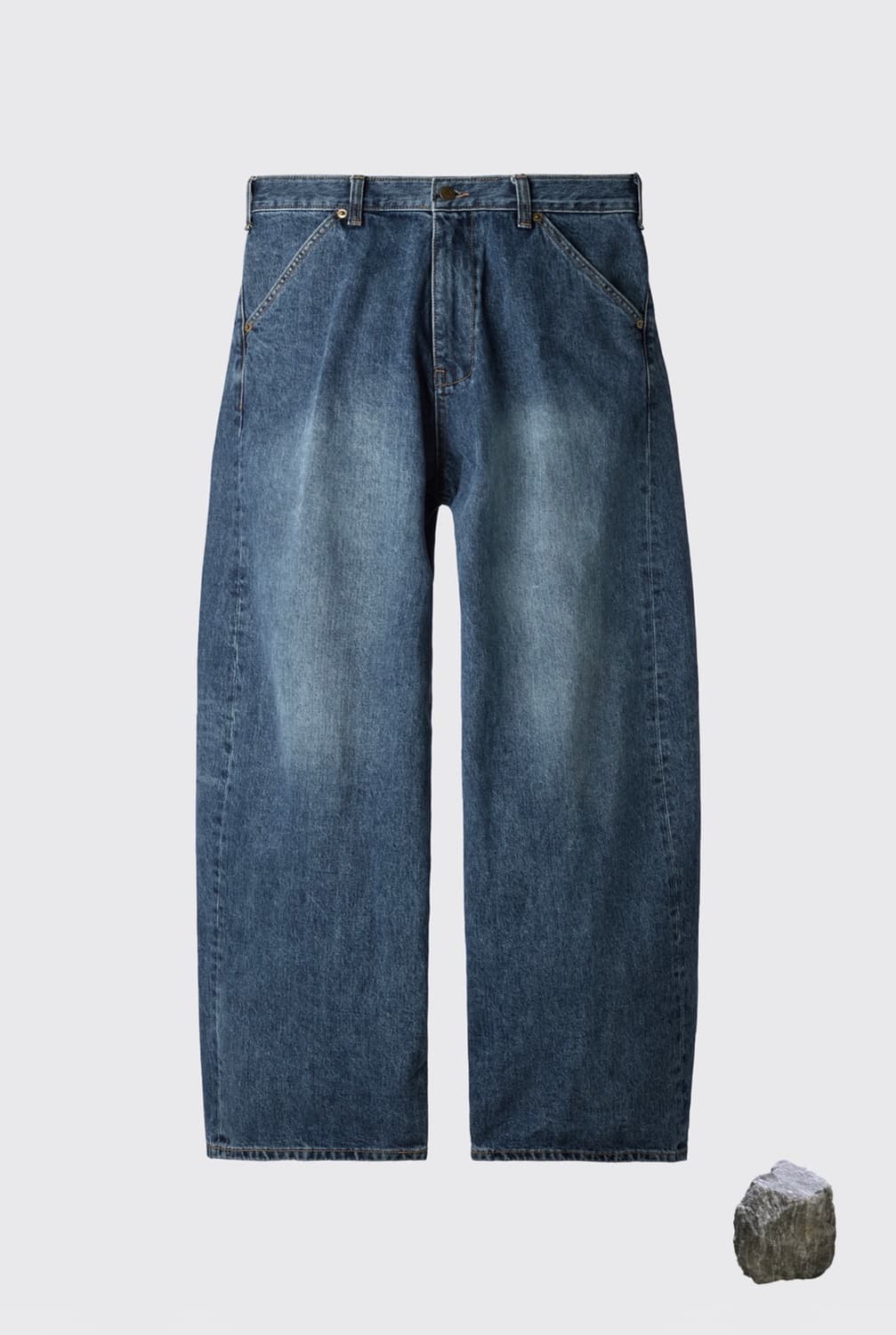 해칭룸 커브드 진 상품이미지1