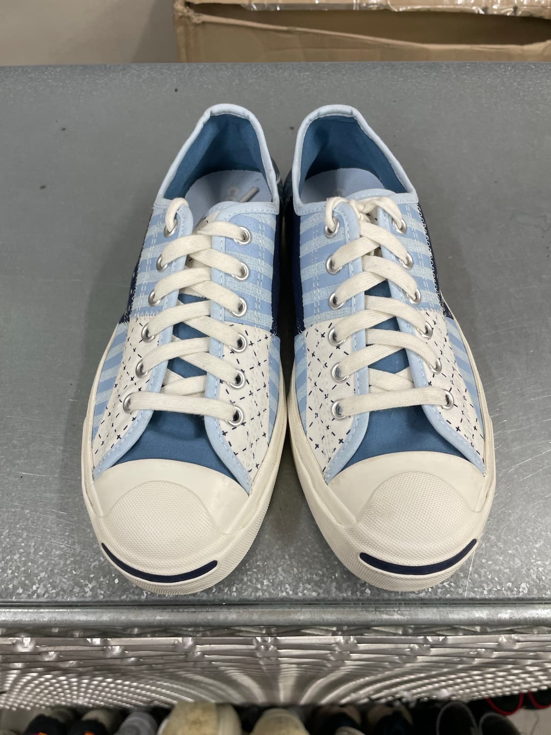 컨버스 잭퍼셀 로우 샴브레이 블루 245 상품이미지5