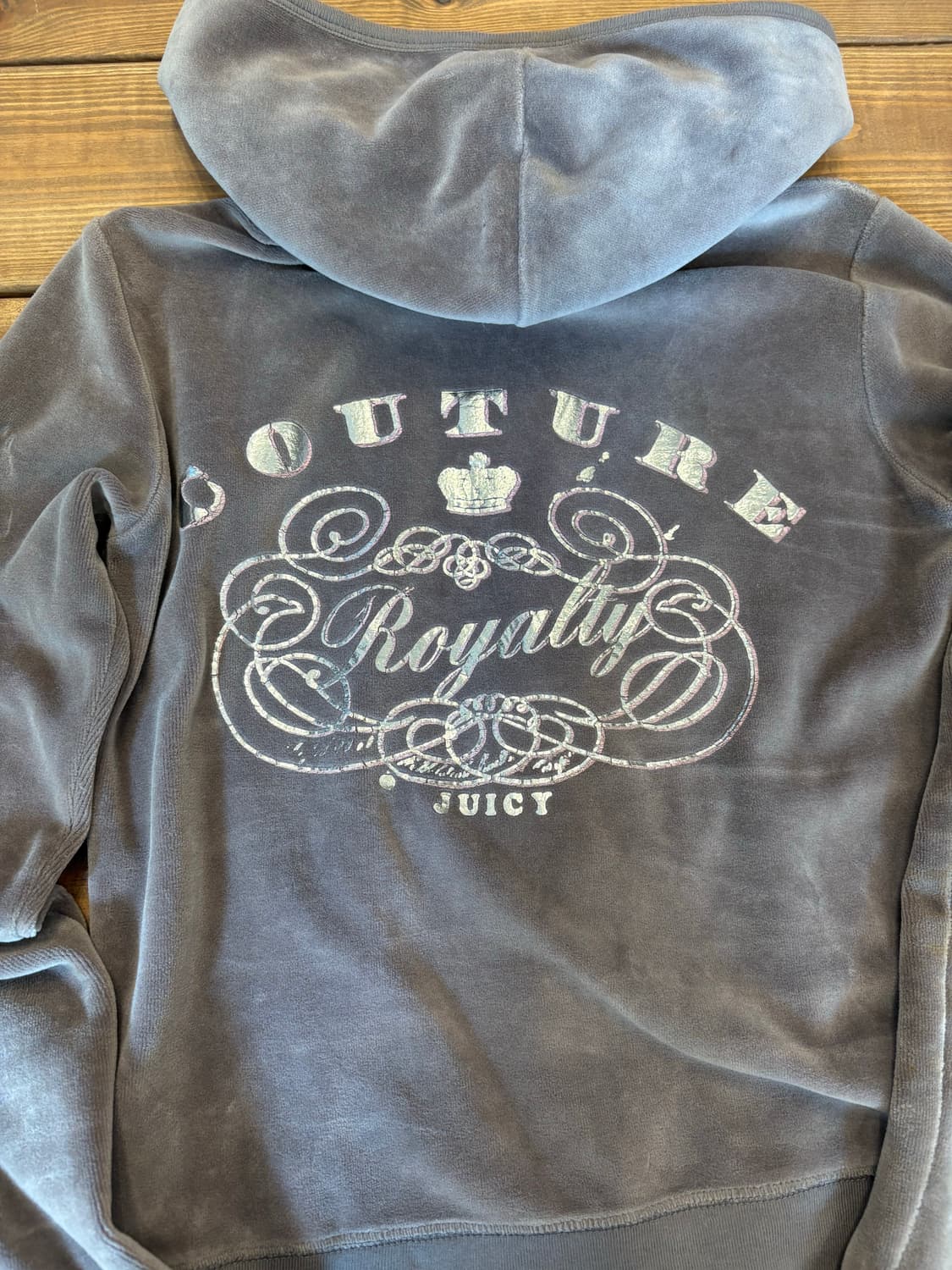 쥬시꾸띄르 모카 벨벳 후드집업 상품이미지8