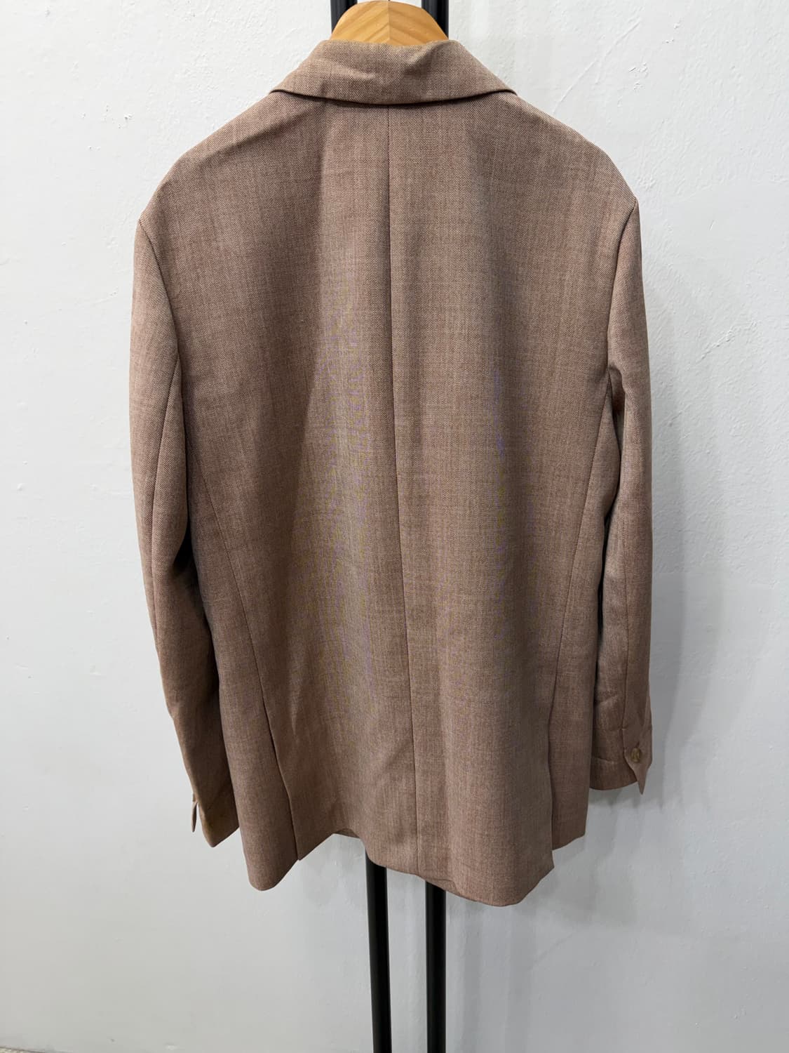 정품) 더캐시미어 한섬 여성 브라운 자켓 82 상품이미지5