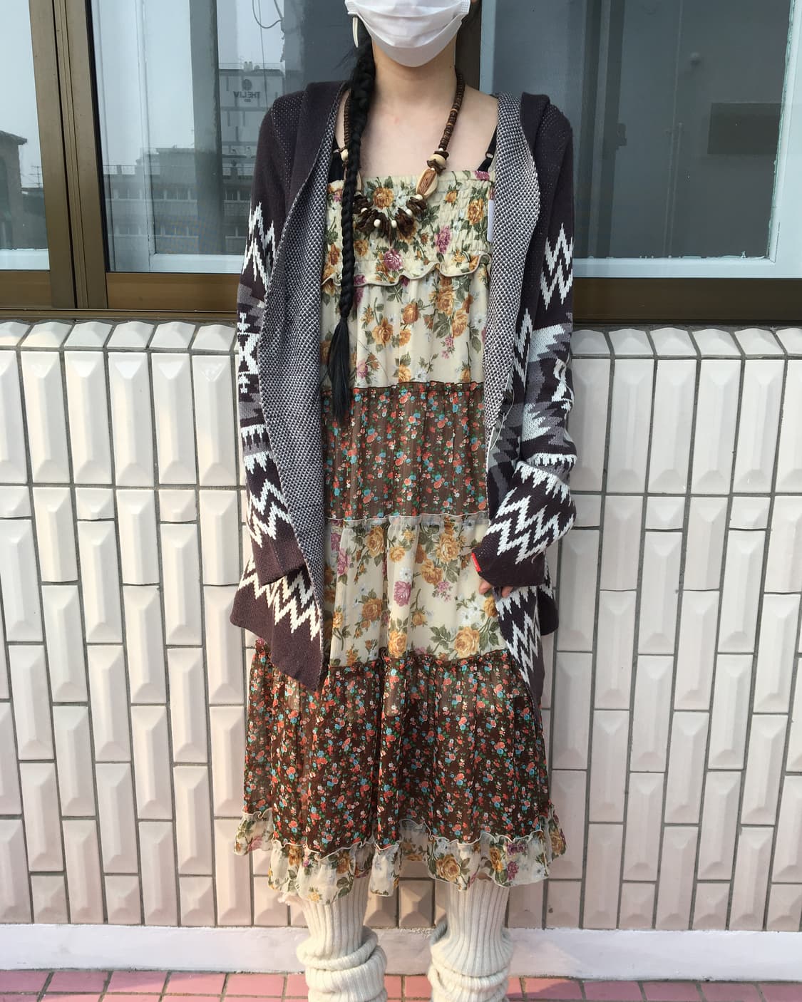 Nomadic mood hood knit cardigan 상품이미지6