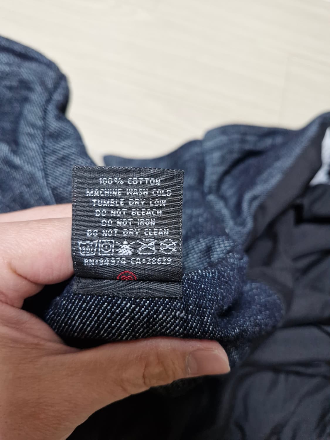 [L] 00s stussy 빈티지 스투시 데님 헤링턴 자켓 상품이미지5