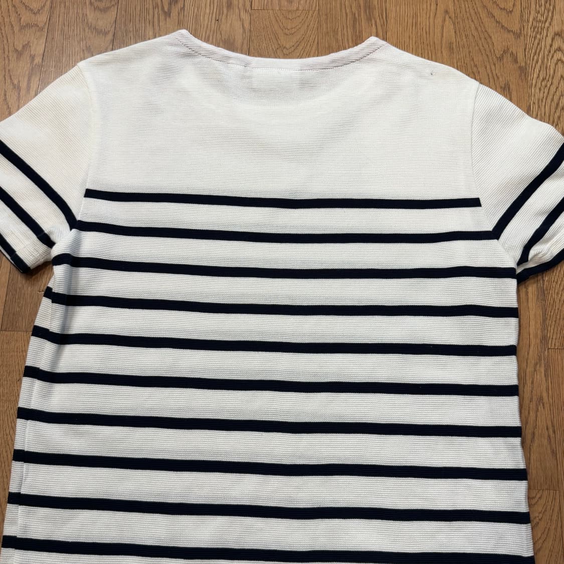 라코스테 남성 슬림핏 보트넥 반팔 티셔츠 상품이미지2