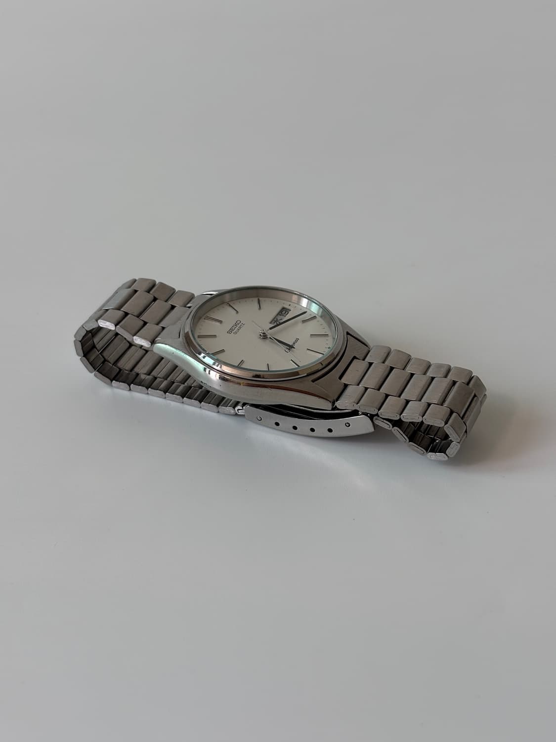 1980s Chronos Silver Quartz 상품이미지5