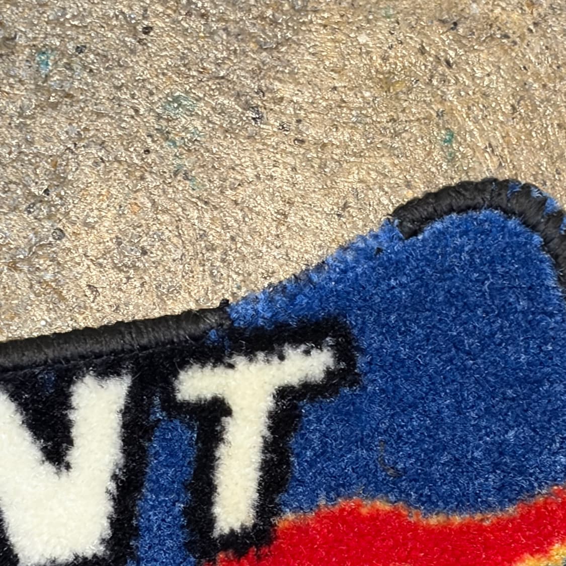 90s Made in USA 나스카 레이싱 카페트 러그 매트 카펫 상품이미지7