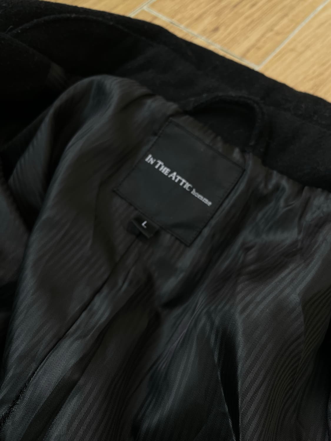 인더애틱옴므 지퍼 자켓 L 상품이미지6