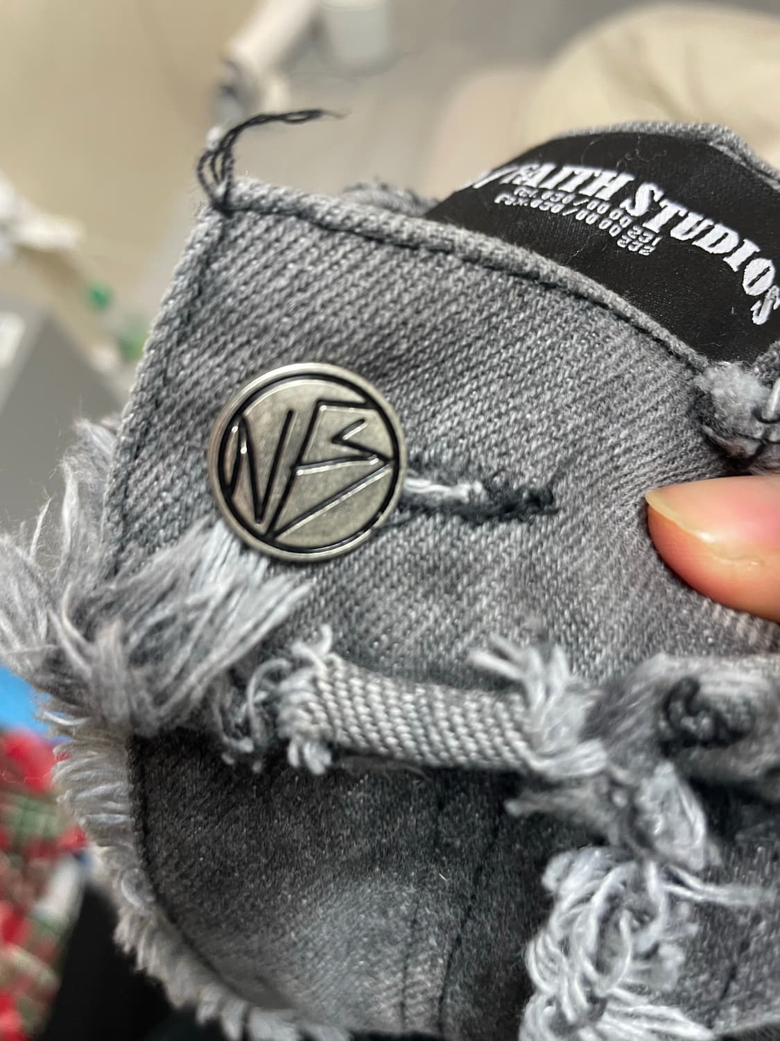 nofaith studio gray  denim m size 상품이미지3