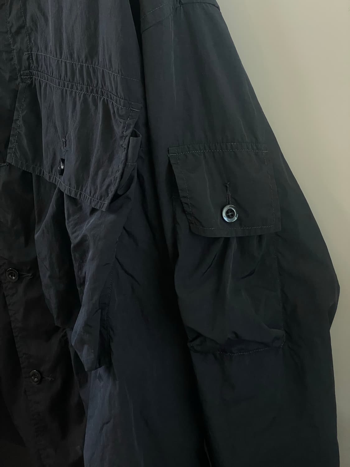 모이프 M43 SHIRT JACKET / BLACK 상품이미지3