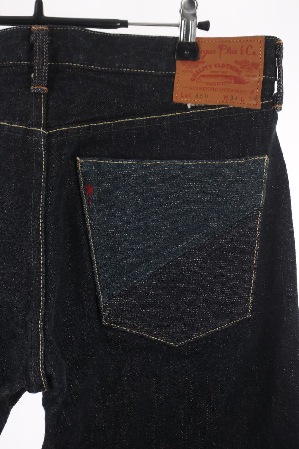 버거스플러스 x 오니데님 셀비지 팬츠 상품이미지4