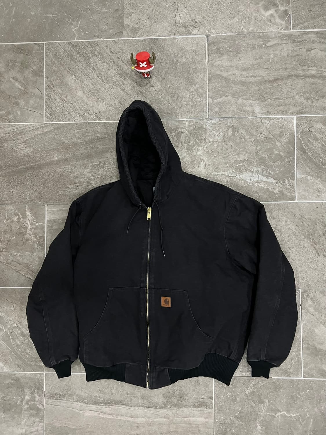 (XL) 칼하트 덕 액티브 후드자켓 J130 BLK 블랙 상품이미지1