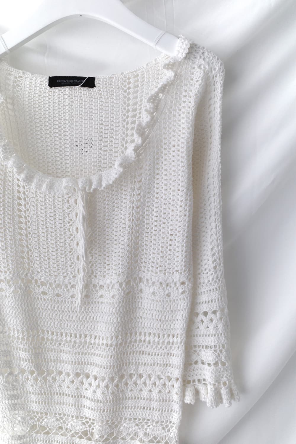 novespazio) crochet frill long knit 상품이미지3