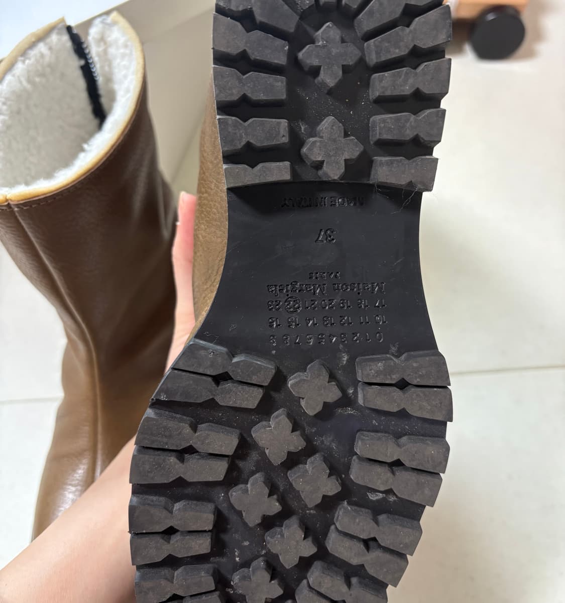 마르지엘라 앵클 부츠 37  상품이미지6