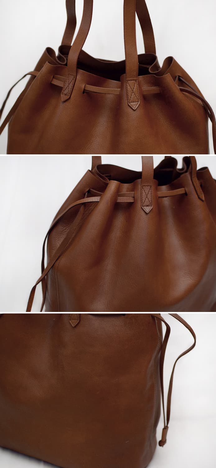 메이드웰 드로우스트링 트랜스포트 레더 빅토트.숄더백 상품이미지7